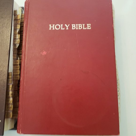 Holy Bible NIV Reference Edition Red Letter Old & New Test Bible Zondervan HB + - Picture 8 of 14